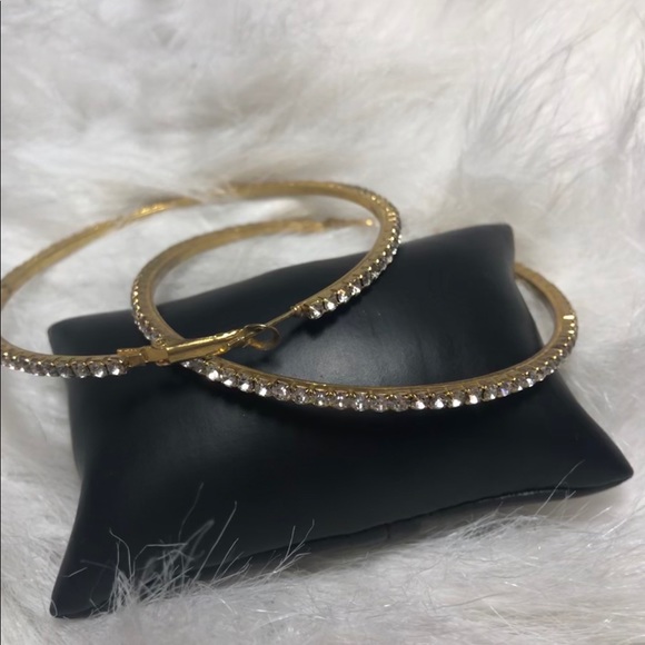 Gold Hoops and Bangles - Picture 2 of 4